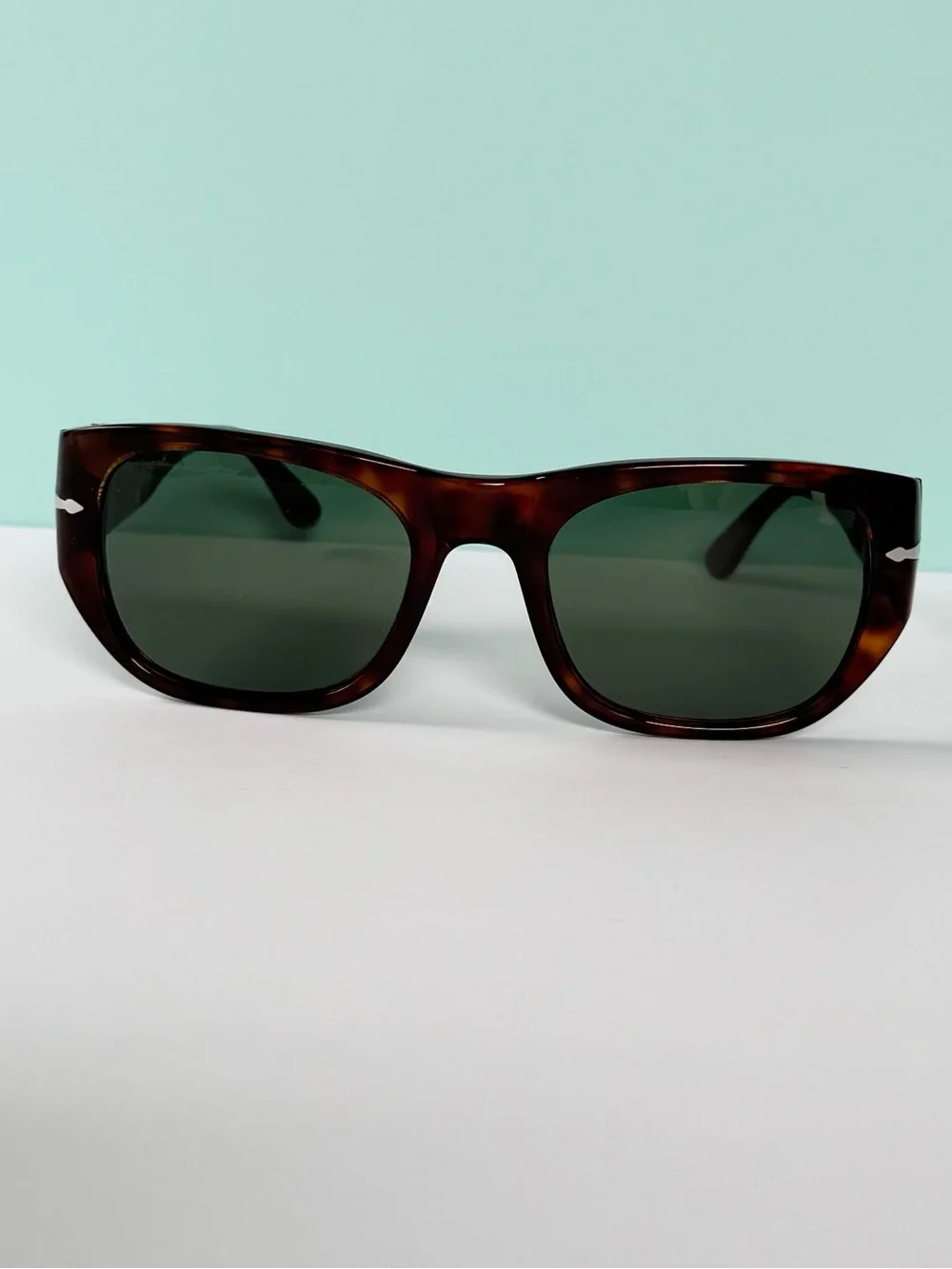 Persol PO3308S Unisex Square Havana Sunglasses | NWT
